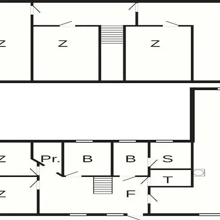 Hébergement de vacances 12 Person In Bredebro-by Traum Bredebro